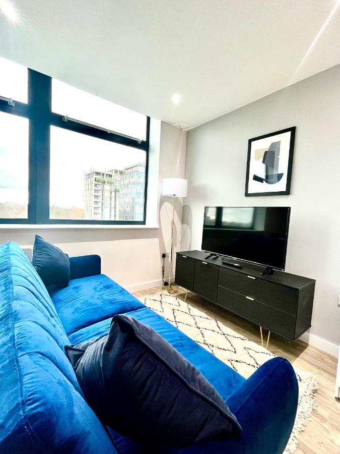 Stylish Studio Apartment Near To Old Trafford Stadium Manchester Esterno foto