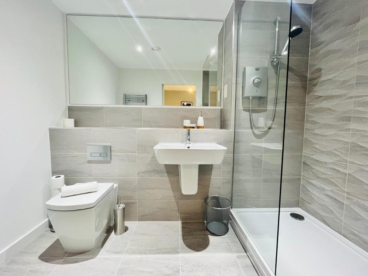 Stylish Studio Apartment Near To Old Trafford Stadium Manchester Esterno foto